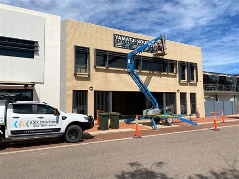 Sign installation | Signs, Print, Design, Web Design in Geraldton