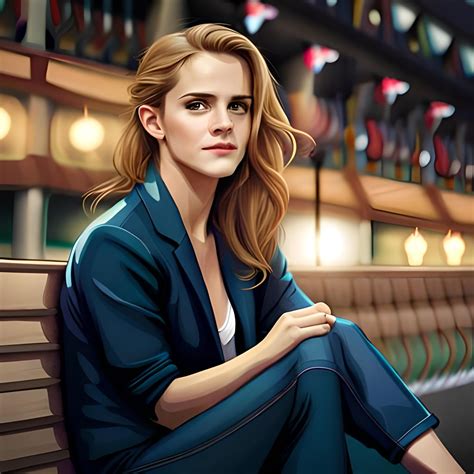 ArtStation - 2d concept art emma watson