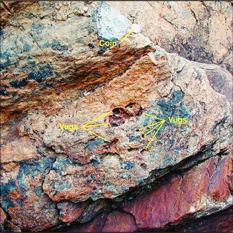 Generalized cross section of the bedrock geology at the cell-house site ...