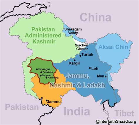 Kashmir Valley Map - Physical 3D Map of Anantnag (Kashmir South) - Jammu and kashmir map area is ...