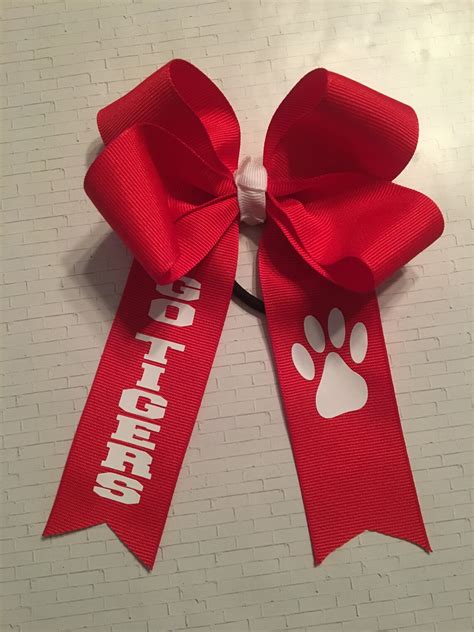 Cheer Bows Team Cheer Bows School Bows Personalized School | Etsy