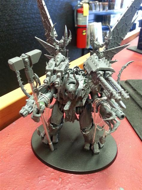 Warp Artifacts: Iron Warriors Daemon prince Conversion