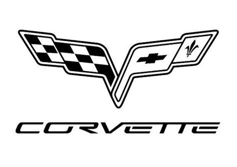 Corvette Car logo dealership garage sticker vinyl decal wall | Etsy in 2021 | Corvette, Corvette ...