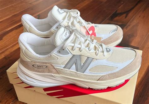 New Balance 990v6 Made in USA Cream White M990SS6 | SBD