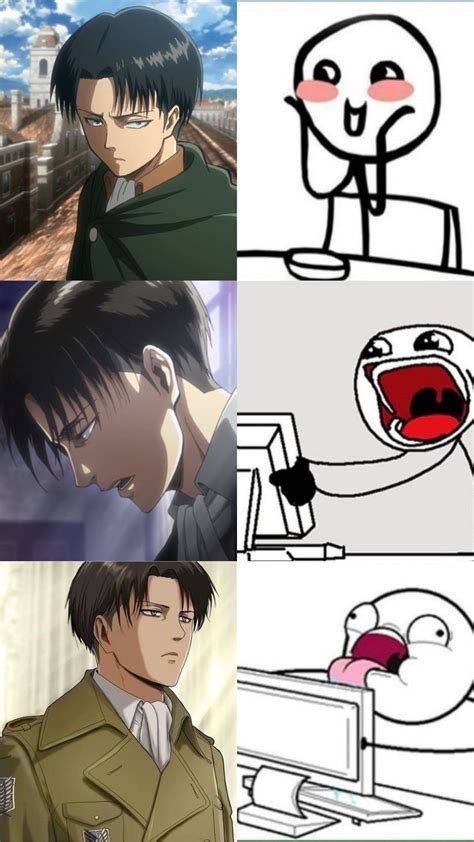 Levi Ackerman in AoT | Levi memes, Attack on titan meme, Attack on ...