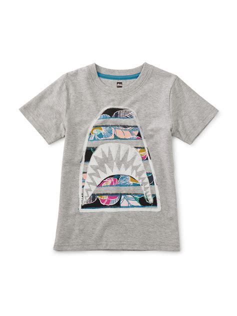 Tropical Shark Graphic Tee | Tea Collection