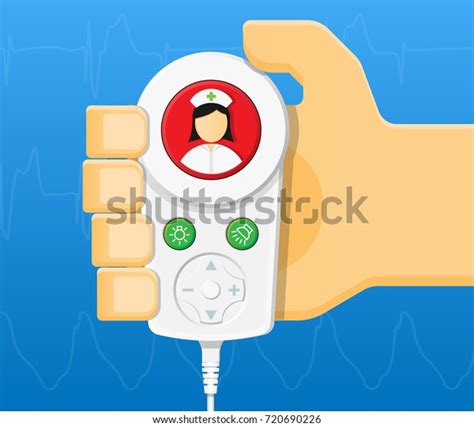 Nurse Call Button Hospital Clinical Healthcare : image vectorielle de stock (libre de droits ...