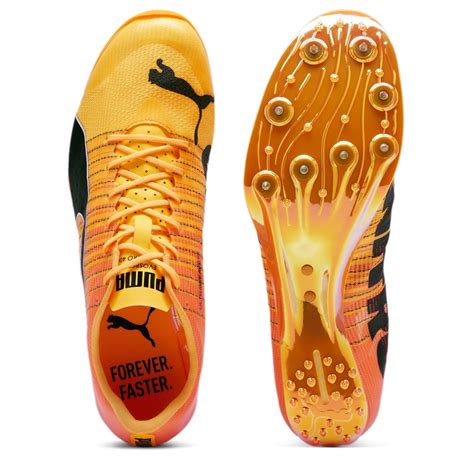 Puma evoSpeed 400 Nitro 2 - Unisex Track Sprint Spikes - Sunstream ...