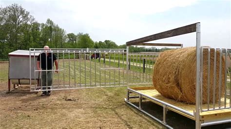 Hay Saver Round Bale Feeders For Cattle - change comin