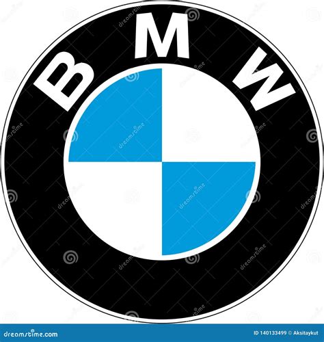 BMW Motorsport logo retro editorial stock image. Illustration of retro ...