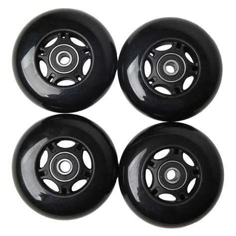 FREEDARE Ripstick Wheels 78mm Caster Board Wheels with Bearings 4PCS ...