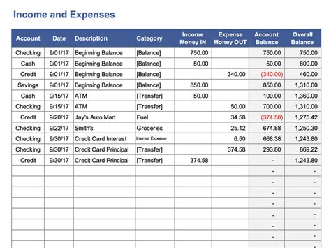 Daily Expenses Sheet | Excel Templates