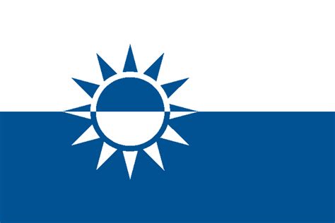 Taiwan in the style of Greenland (The White Sun rising from the Ocean) : vexillology ...