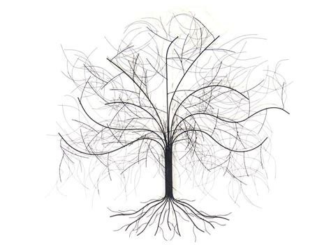 Oak Tree Line Drawing at GetDrawings | Free download