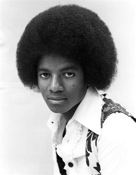 Michael Jackson Afro