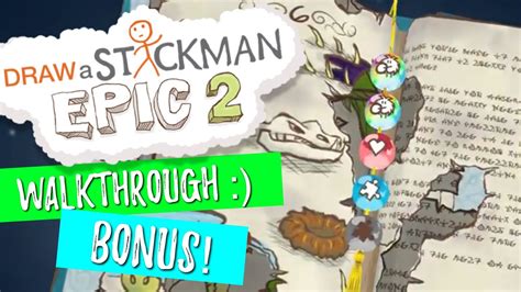 Draw a Stickman Epic 2: Walkthrough (Bonus!) - YouTube