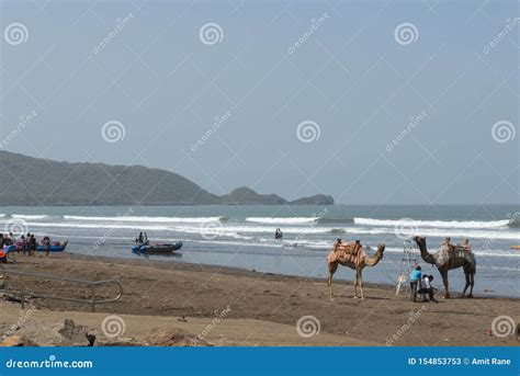 Tourist Activities on Diveagar Beach in Raigad District,Maharashtra ...