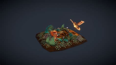 mouse vs owl - Download Free 3D model by nur_ay [39072a2] - Sketchfab