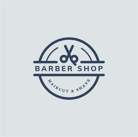 Vintage Barber shop logo | Free stock vector - 557971