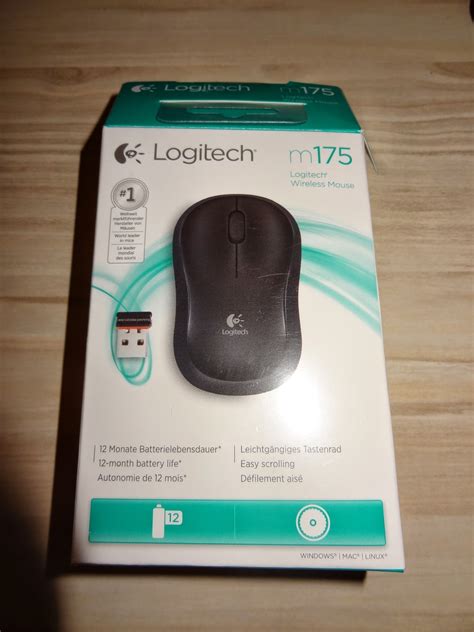 Logitech M175 wireless mouse specs and test