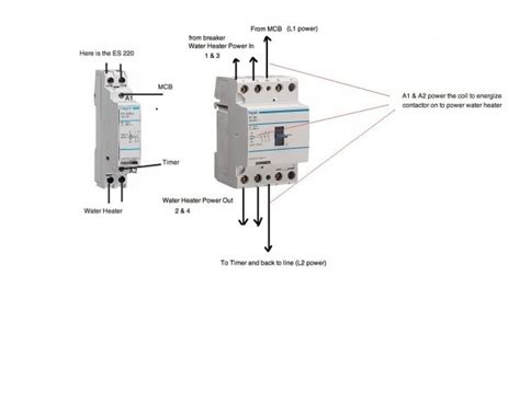 Latching Contactor Wiring Diagram