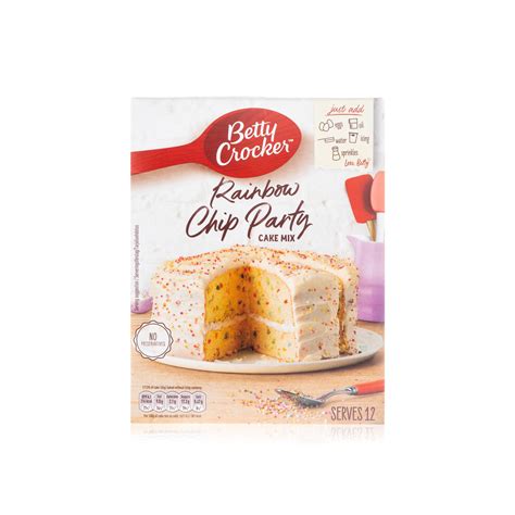 Betty Crocker rainbow chip cake mix 425g - Spinneys UAE