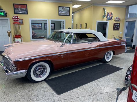 1956 Chrysler New Yorker Convertible - $34,900. - Klemme Klassic Kars