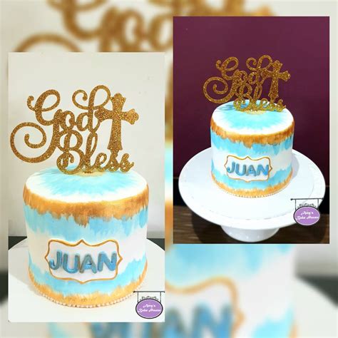 Christening Baptism cake – Amys Bake House