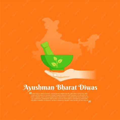 Premium Vector | Vector illustration of Ayushman Bharat Diwas social ...