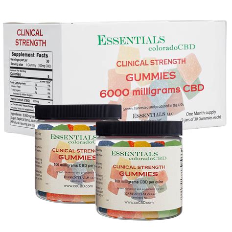 ULTRA-HIGH STRENGTH GUMMIES 100 milligrams of laboratory quality CBD in each Gummy cube ...