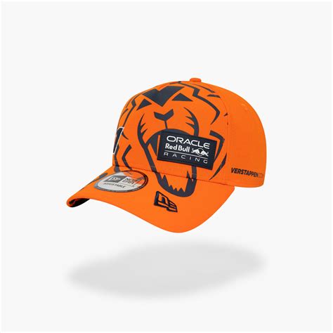 Oracle Red Bull Racing Shop: Max Verstappen Orange Lion Driver Cap 2023 ...