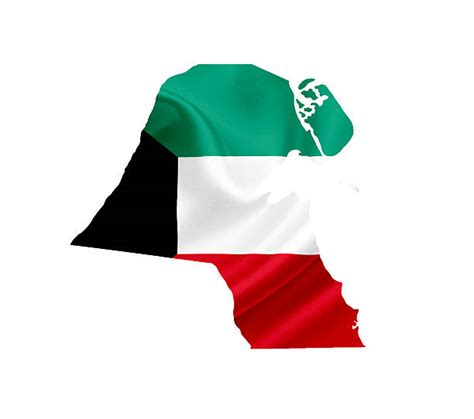 Kuwait Map With Flag Stock Photos, Pictures & Royalty-Free Images - iStock