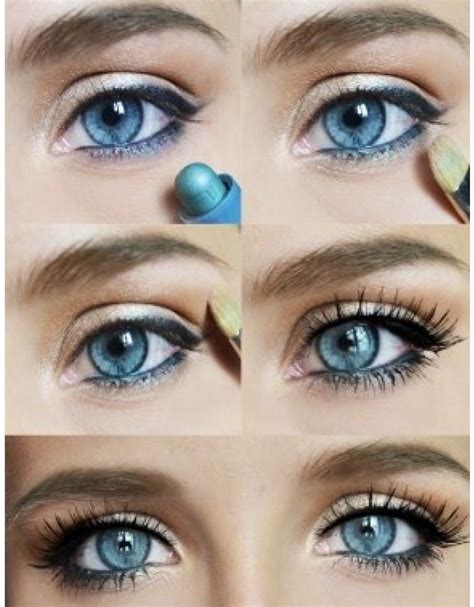 12 Chic Blue Eye Makeup Looks and Tutorials - Pretty Designs