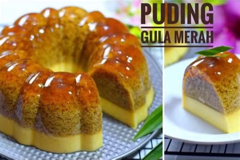 Resep Puding Kelapa Gula Merah, Kudapan Lembut Penutup Menu Berbuka ...