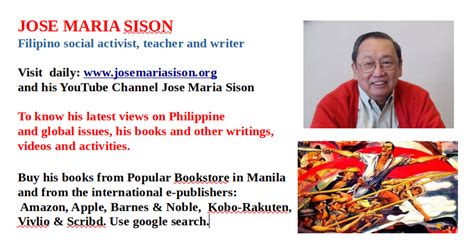 Jose Maria Sison: Filipino social activist, teacher and writer – Jose ...