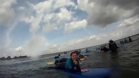 Surfing in Tramore SCR TY's 2015 - YouTube