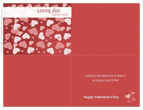 Valentines Day Card (Quarter Fold) | PPT