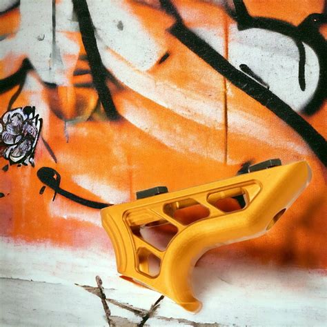 Timber Creek AR-15 Orange Enforcer Mini Angled Foregrip