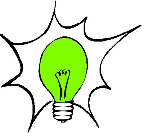 How To Set Use Green Light Bulb Svg Vector (vector Clipart - Full Size Clipart (#1172064 ...