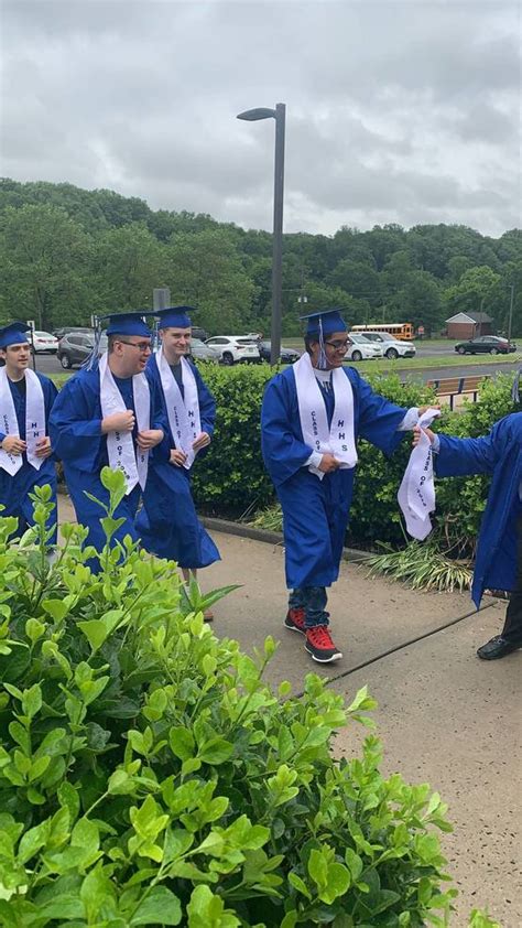 VIDEOS: Holmdel High School Class of 2019 Begins Graduation Day with a Senior Walk Through the ...