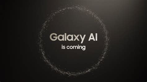 Official Teaser: Galaxy AI is coming | Samsung - YouTube