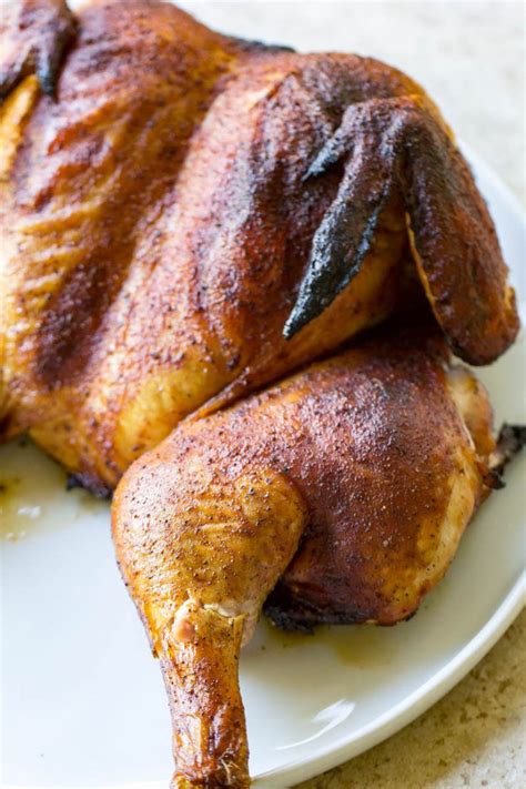 Traeger Smoked Spatchcock Chicken | Recipe | Spatchcock chicken, Smoked food recipes, Traeger ...