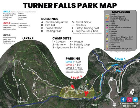 Turner Falls Oklahoma Map - Cherie Benedikta