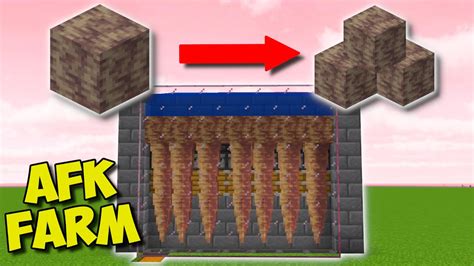 (1.17+) AUTOMATIC DRIPSTONE FARM Tutorial!!! - Simple AFK Dripstone ...