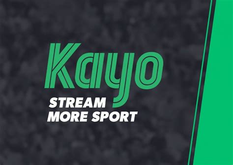 Foxtel Takes Each Way Punt On New Kayo Sports App