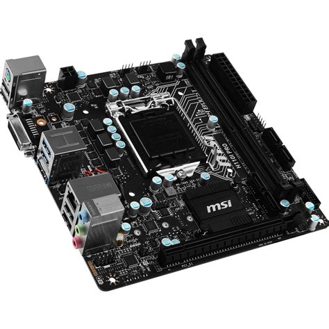 MSI H110I PRO Intel H110 So.1151 Dual Channel DDR4 Mini-ITX Retail ...