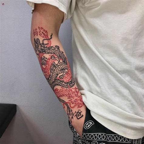 Pin en tatuagem em vermelho | Tatuaje oni, Tatuaje de dragón para brazo, Tatuajes chulos