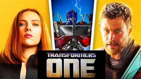 Transformers One 2024 Animated Film: Chris Hemsworth And Scarlett ...