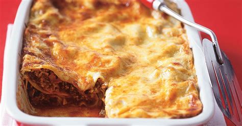 Beef lasagne