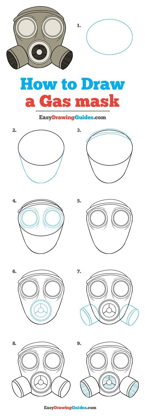 How To Draw A Gas Mask Easy – NBKomputer